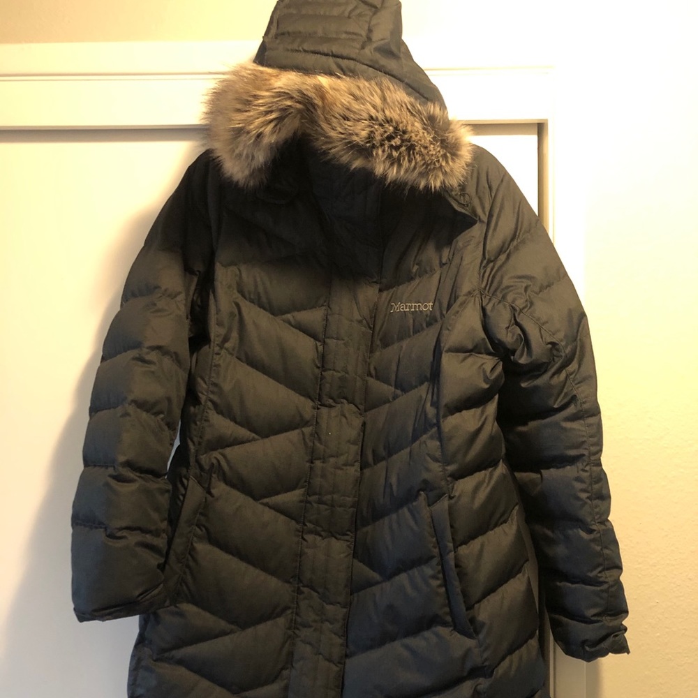 Marmot Strollbridge bridge down parka.